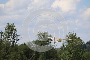 Flying barn owl