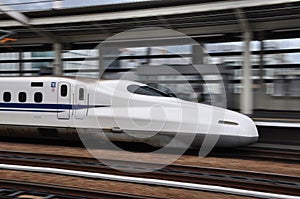 The flying bullet train in Japan