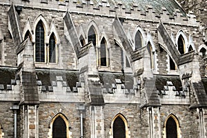 Flying buttress, Christ Church Cathedral, Dublin