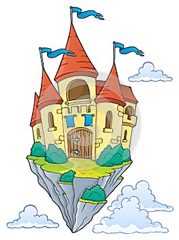 Flying castle theme image 1