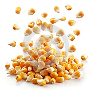 Flying corn seeds