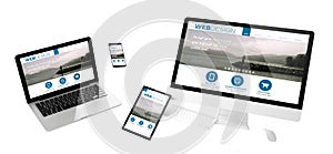 flying devices web design responsive website