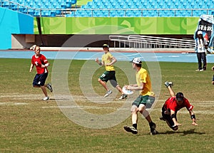 Flying Disc Competition - Australia versus England