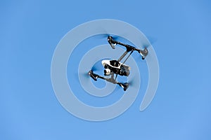 Flying drone with camera