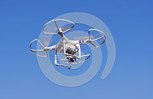 Flying drone with camera