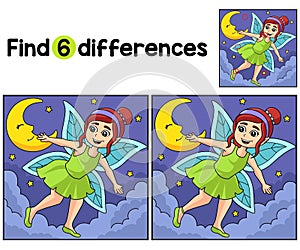 Flying Fairy Find The Differences