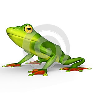 Flying frog