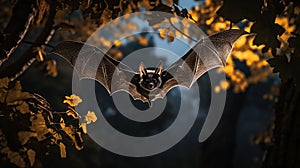 The Flying Grey Long Eared Bat