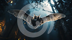 The Flying Grey Long Eared Bat
