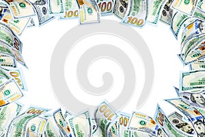 American dollars frame