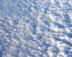 Flying over Bed of Clouds