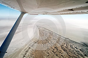 Flying Over Lake Eyre South Australia