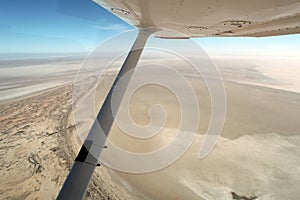 Flying Over Lake Eyre South Australia