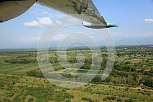 Flying over mainland Honduras photo