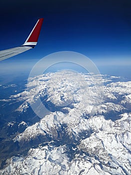 Flying over The Pyrenees