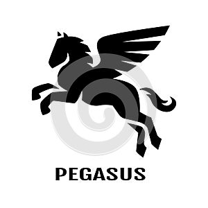 Flying Pegasus, logo.
