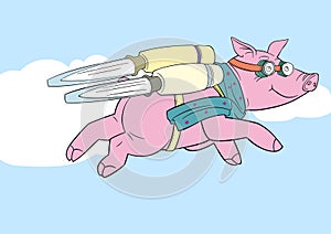 Flying pig