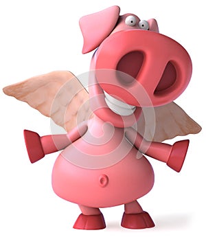 Flying pig