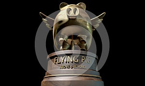 Flying Pig Trophy Award