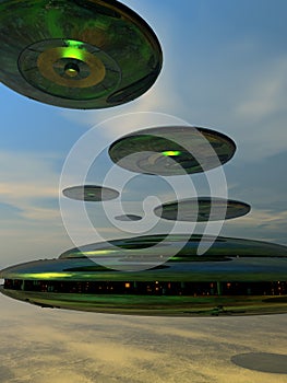 Flying Saucer Fleet photo