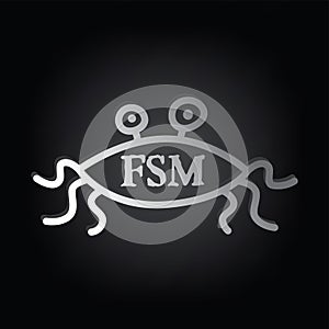 Flying Spaghetti Monster - Atheism Satyr God Parody