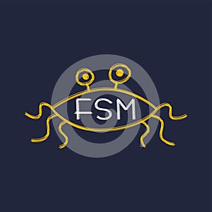 Flying Spaghetti Monster - Atheism Satyr God Parody