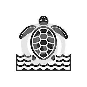Flying Turtle Icon