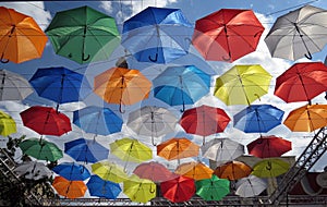 Flying Umbrellas Alley