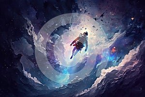 Flying through the universe