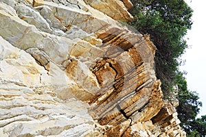 Flysch is a series of marine sedimentary rocks that are predominantly clastic in origin and are characterized by the