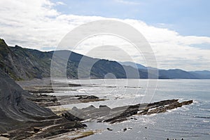 The Flysch of Zumaia, in Spain