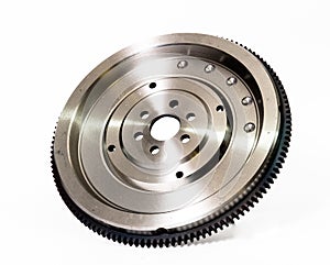 Flywheel car. Gear detail clutch part