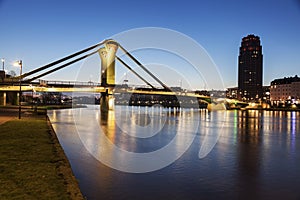 FlÃ¶ÃŸerbrÃ¼cke at sunrise