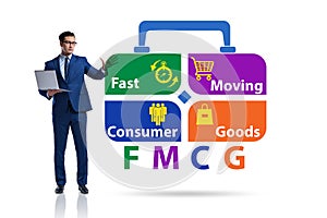 FMCG concept - fast moving consumer goods
