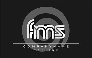 FMS Creative Unique Modern Letter Logo Design