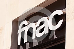 Fnac neon sign in Seville