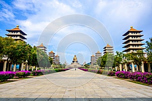 Fo Guang Shan Buddha Museum in Kaohsiung, Taiwan