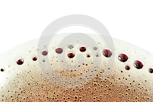 Foam on Fizzy Soft Drink