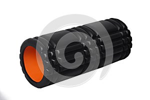 Foam Roller Gym Fitness Equipment Isolated on White Background