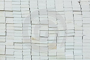 Foamed concrete blocks