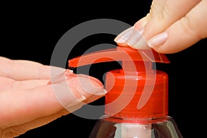 Foaming hand soap for washing