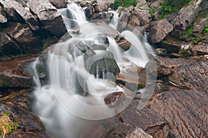 Foamy Mountain Stream