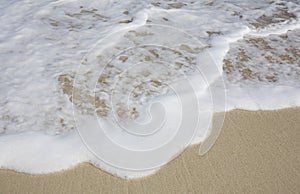 Foamy waves photo