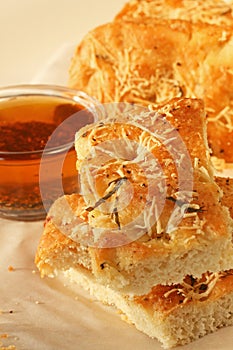 Focaccia Bread with Oil