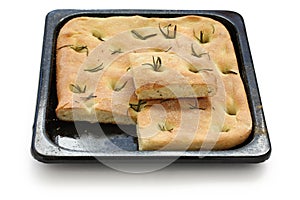 Focaccia, italian flat bread