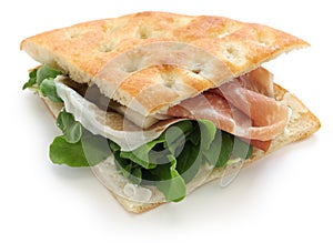 Focaccia panino, italian img