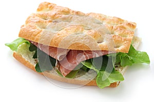 Focaccia panino, italian img