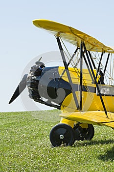 Focke-Wulf Fw 44 Stieglitz on the ground