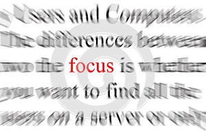 Focus