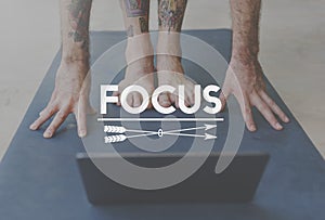 Focus Determine Mission Target Vision Concept